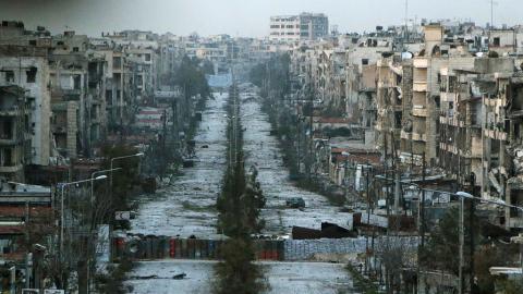Армия Сирии заблокировала стратегическую дорожную развязку на севере Алеппо