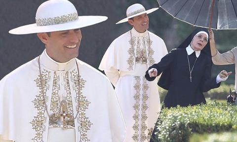 Джуд Лоу в роли понтифика появится на Венецианском кинофестивале (ВИДЕО)