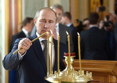 Путин после 11 дней молчания нашелся в монастыре