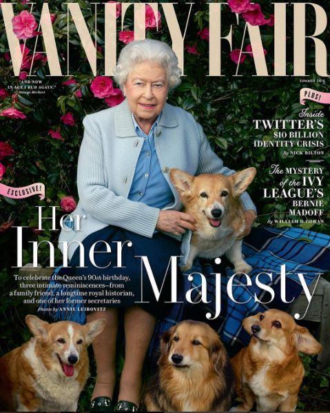 Королева Великобритании снялась для обложки модного глянца