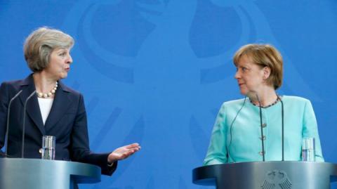 Тереза Мэй провела переговоры с канцлером Германии